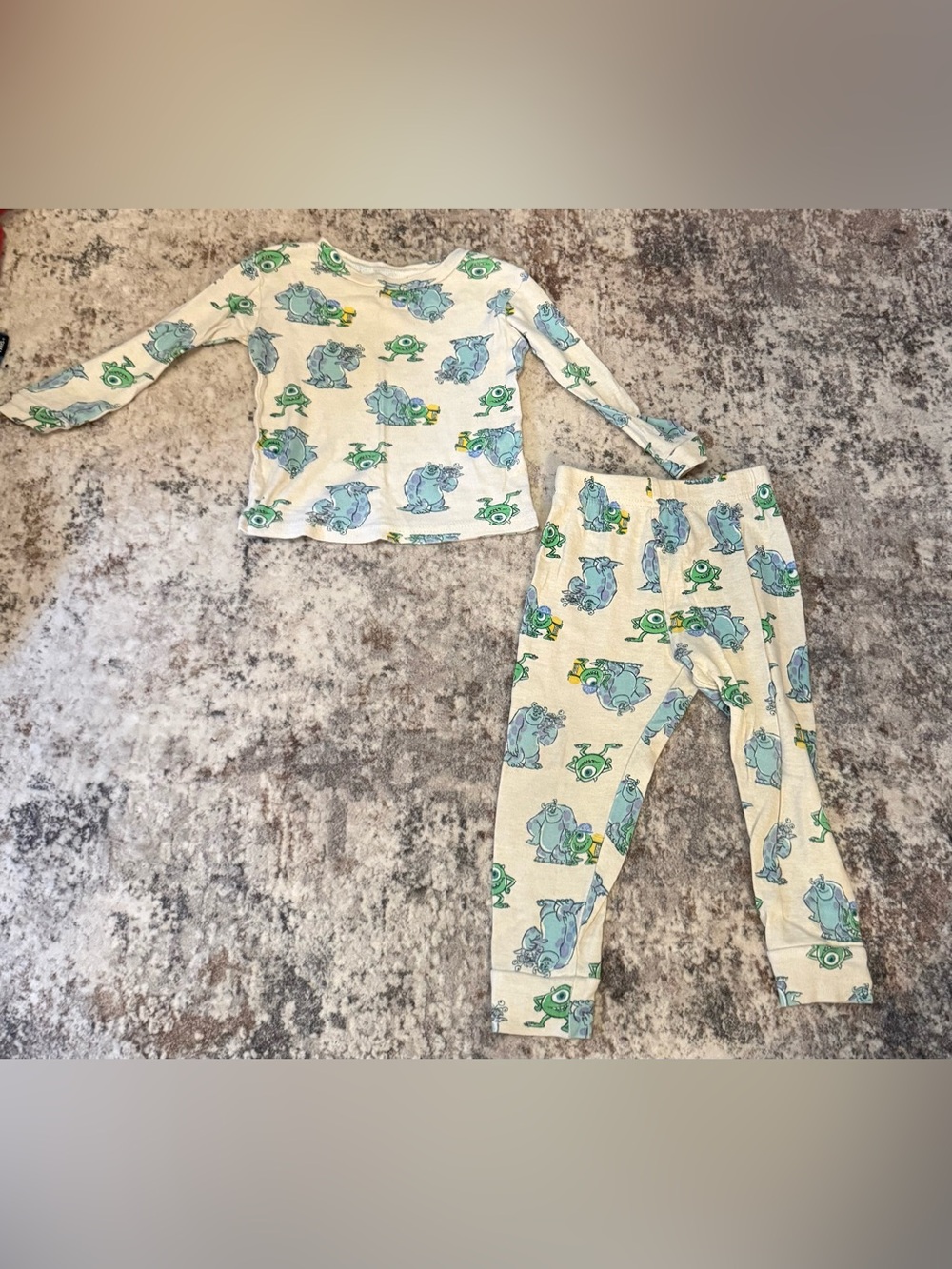 Monsters Inc. Two-Piece Pajama Set